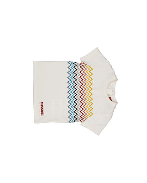 Missoni Baby Jongens T-Shirt In Off White