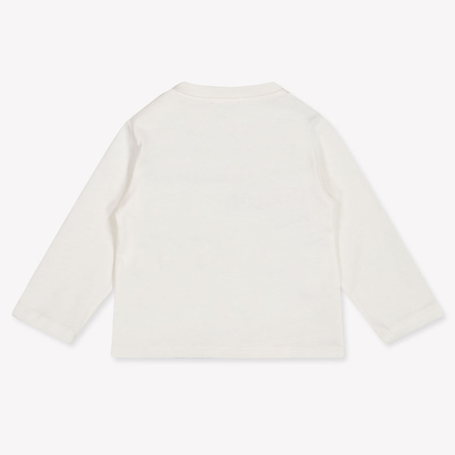 Missoni Baby Jongens T-Shirt In Off White