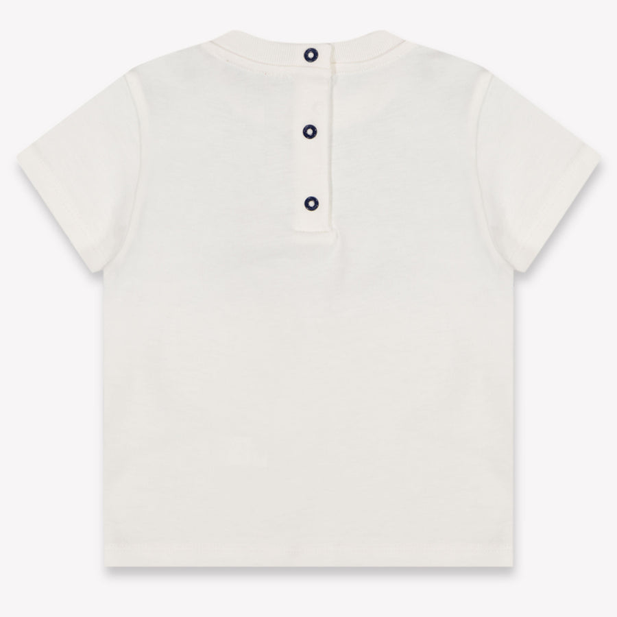 Missoni Baby Jongens T-Shirt In Off White