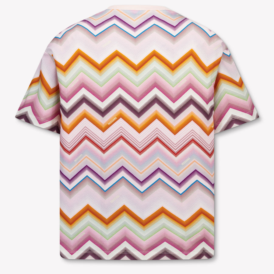 Missoni Kinder Meisjes T-Shirt In Div