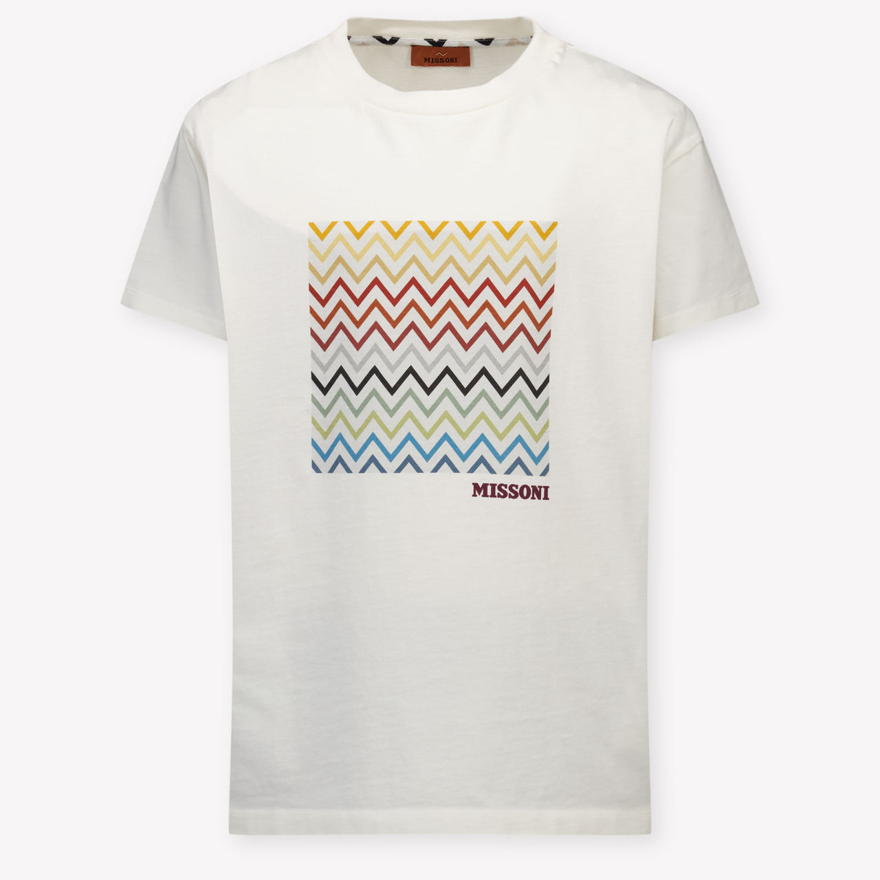 Missoni Kinder Jongens T-Shirt In Off White