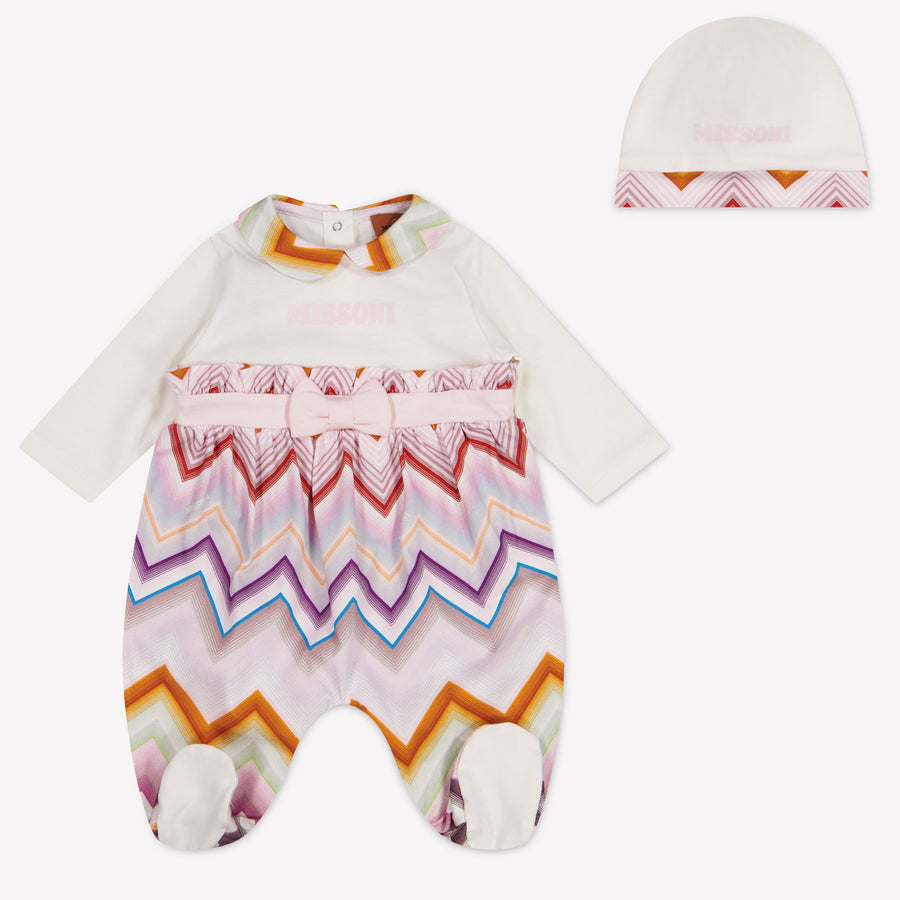 Missoni Baby Girls Romper in Off-White