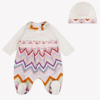 Missoni Baby Girls Playsuit In OffWhite