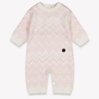 Missoni Baby Girls Playsuit In Light Pink