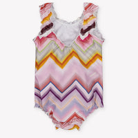 Missoni Baby Girls Swimwear In Light Pink