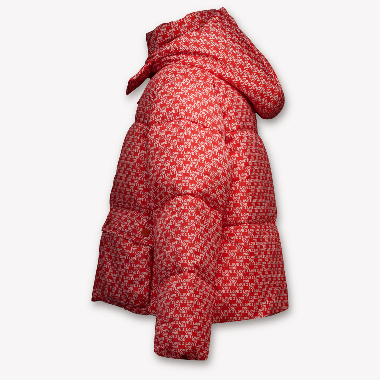 Stella McCartney Kinder Meisjes Winterjas In Rood