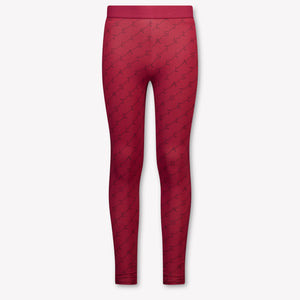 Stella McCartney Kids Girls Leggings In Bordeaux