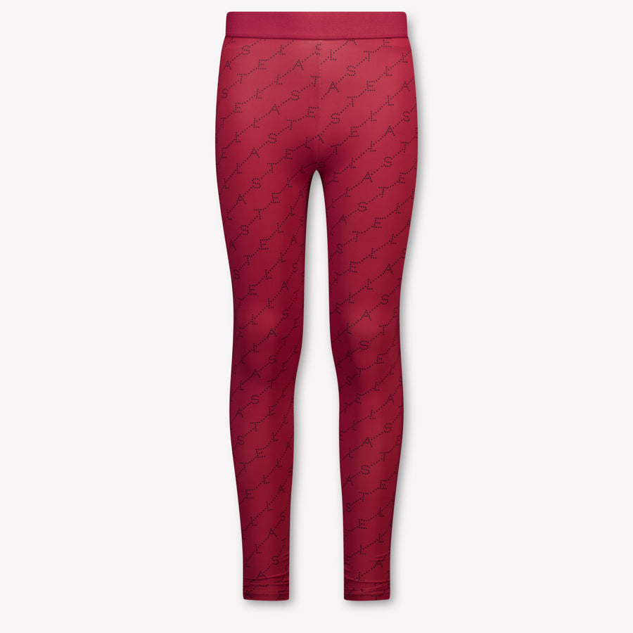 Stella McCartney Kids Girls Leggings In Bordeaux