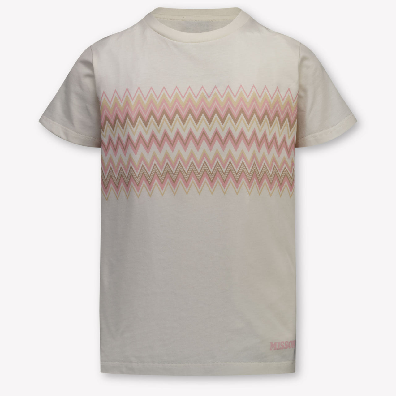 Missoni Kinder Meisjes T-Shirt In Licht Roze