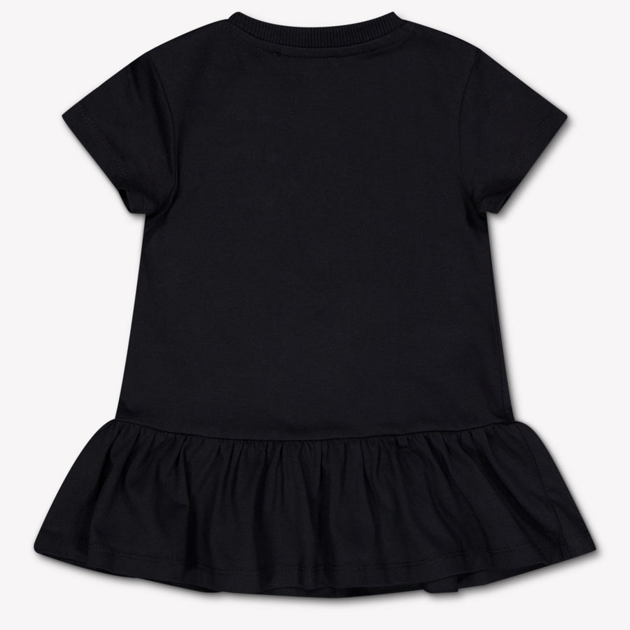Moschino Baby Girls Dress In Black