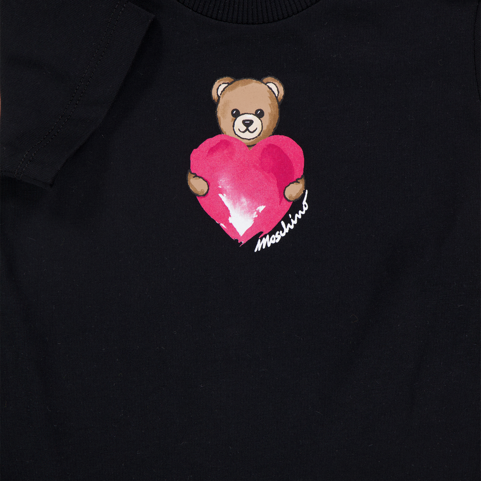 Moschino Baby Girls Dress In Black