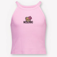 Moschino Kinder Meisjes T-Shirt In Roze