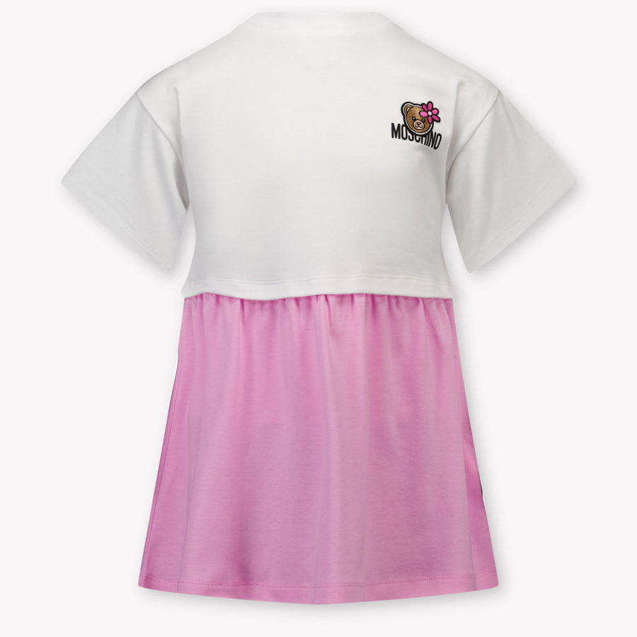 Moschino Kinder Meisjes Jurk In Roze