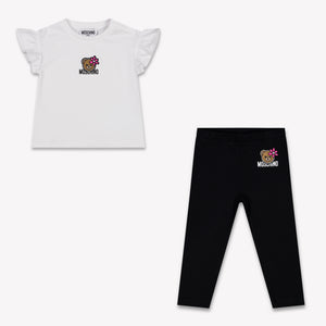 Moschino Baby Girls Sets in White