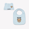 Moschino Baby Unisex Accessoires in Licht Blauw