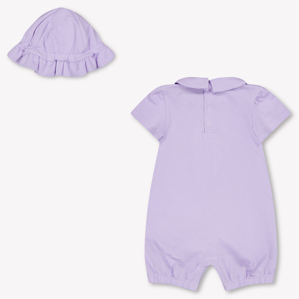 Moschino Baby Meisjes Setje In Lila