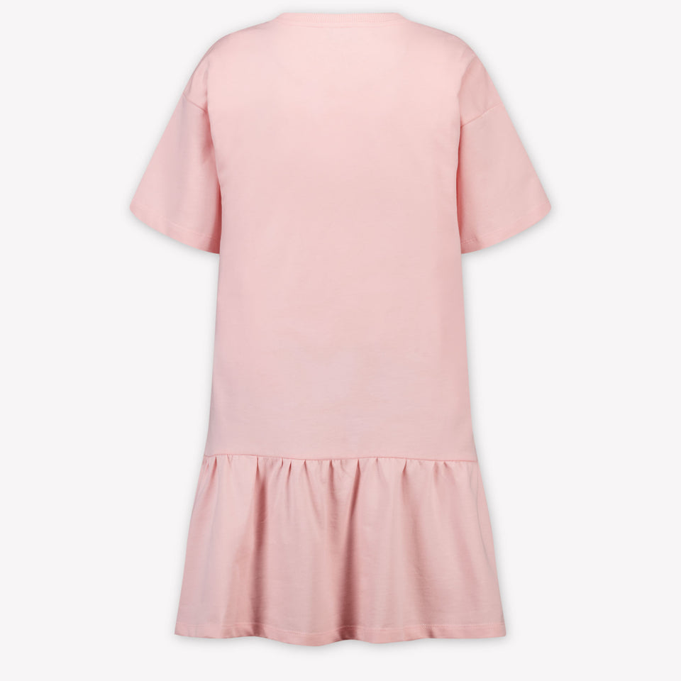 Moschino Kinder Meisjes Jurk In Licht Roze