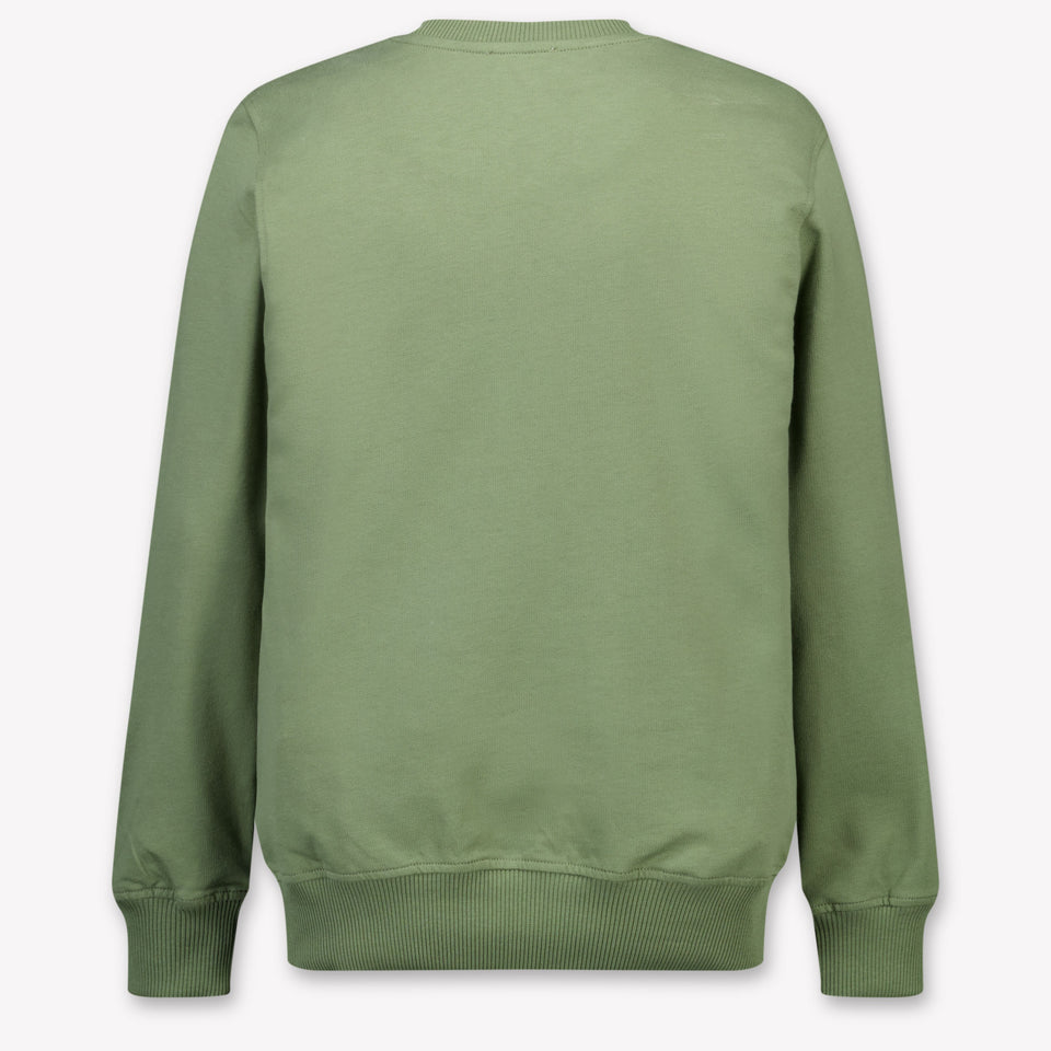 Moschino Kids Unisex Sweater In Army