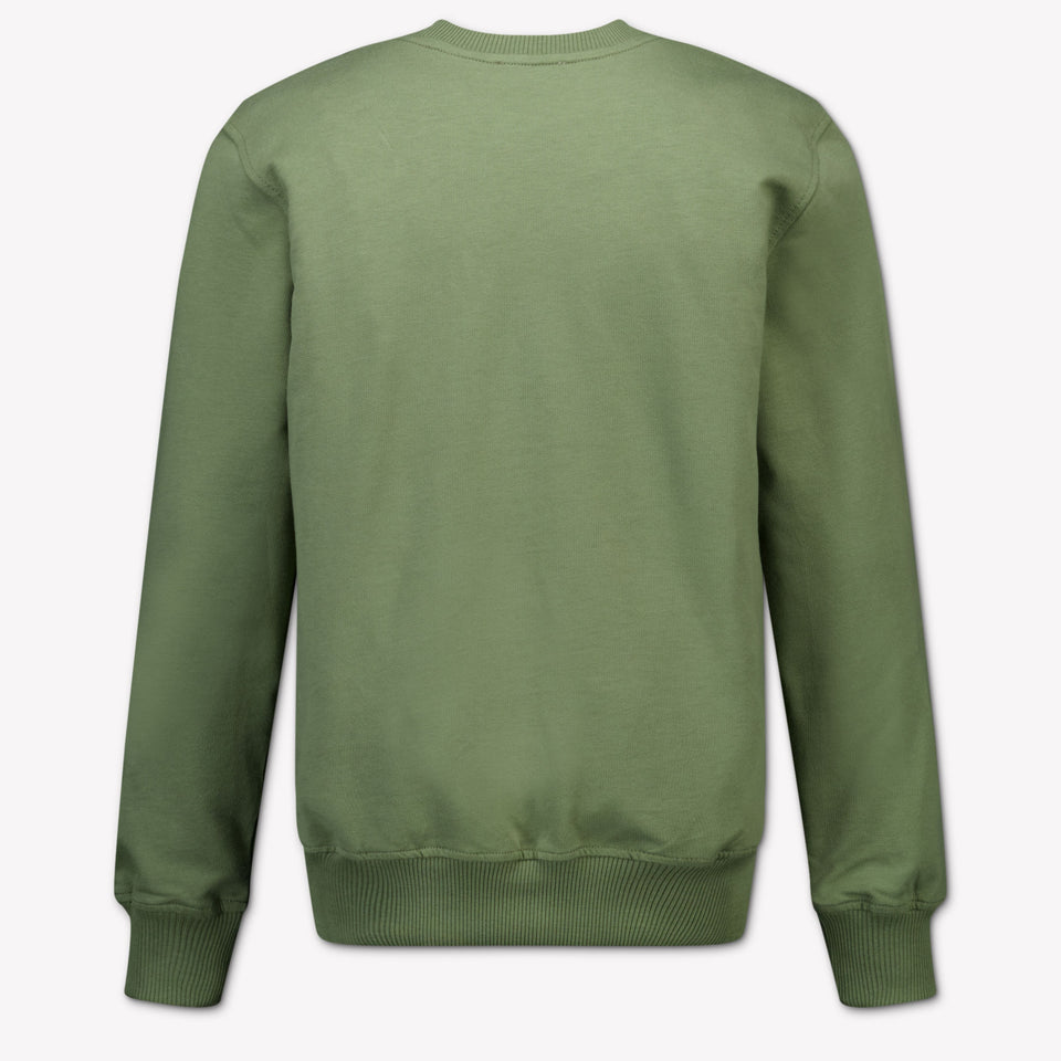 Moschino Kids Unisex Sweater In Army