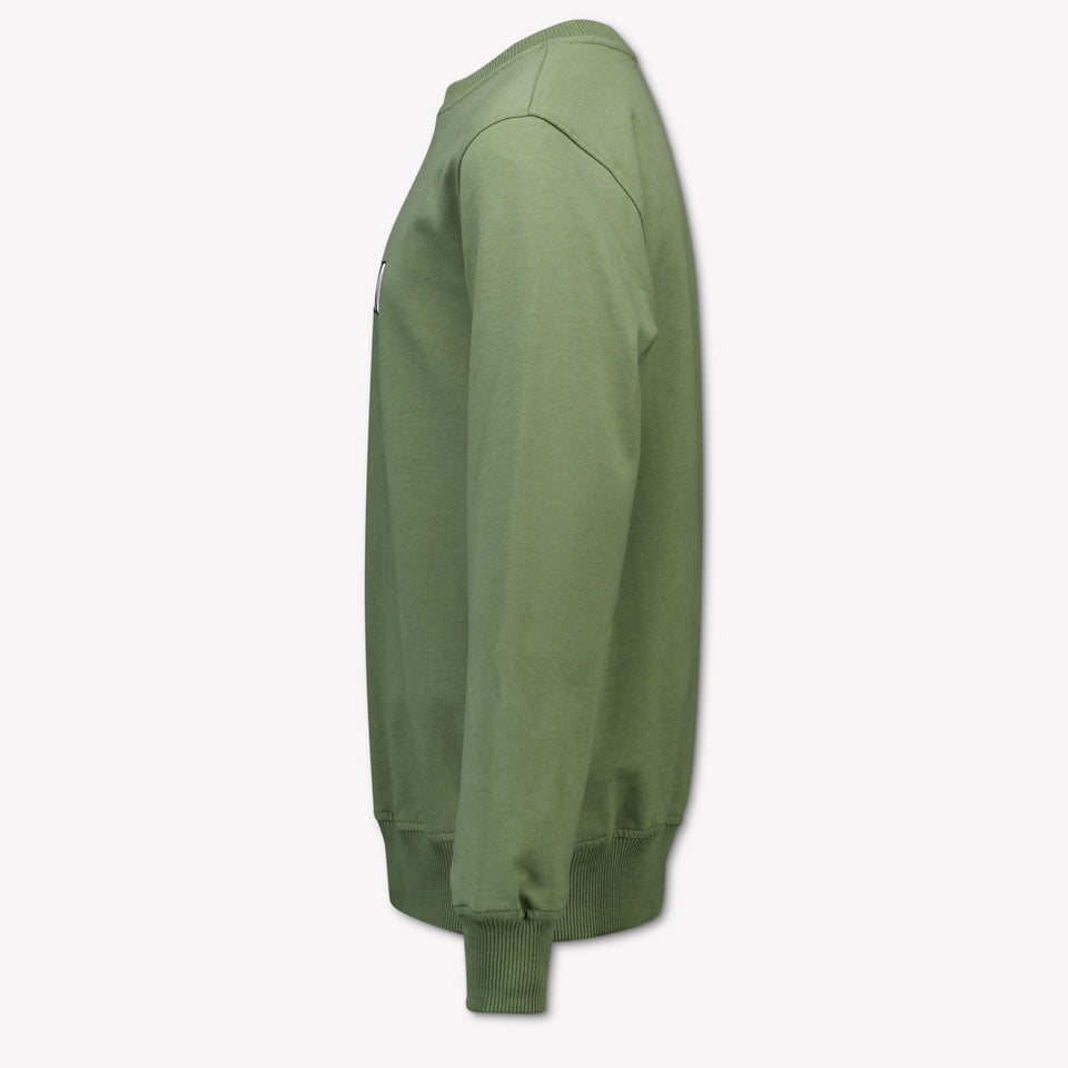 Moschino Kids Unisex Sweater In Army