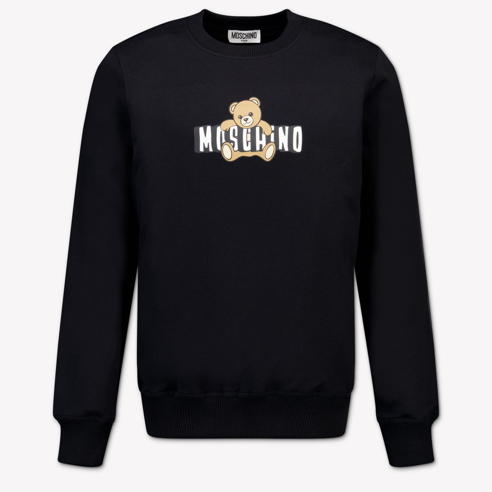 Moschino Kinder Unisex Trui In Zwart