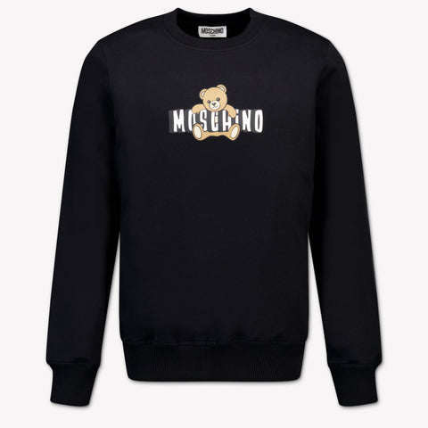 Moschino Kids Unisex Sweater In Black
