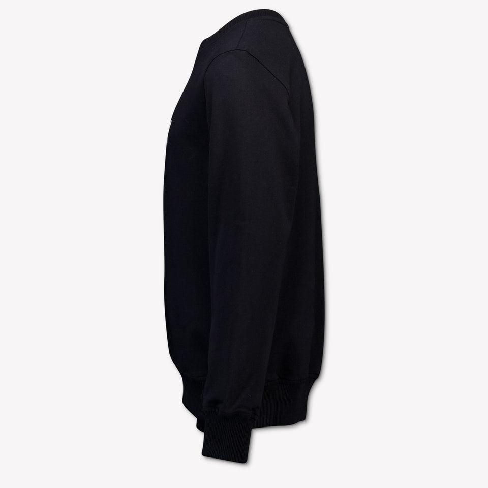 Moschino Kinder Unisex Trui In Zwart