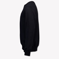 Moschino Kinder Unisex Trui In Zwart