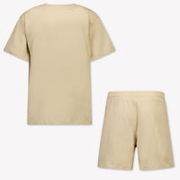 Moschino Kinder Jongens Setje In Beige