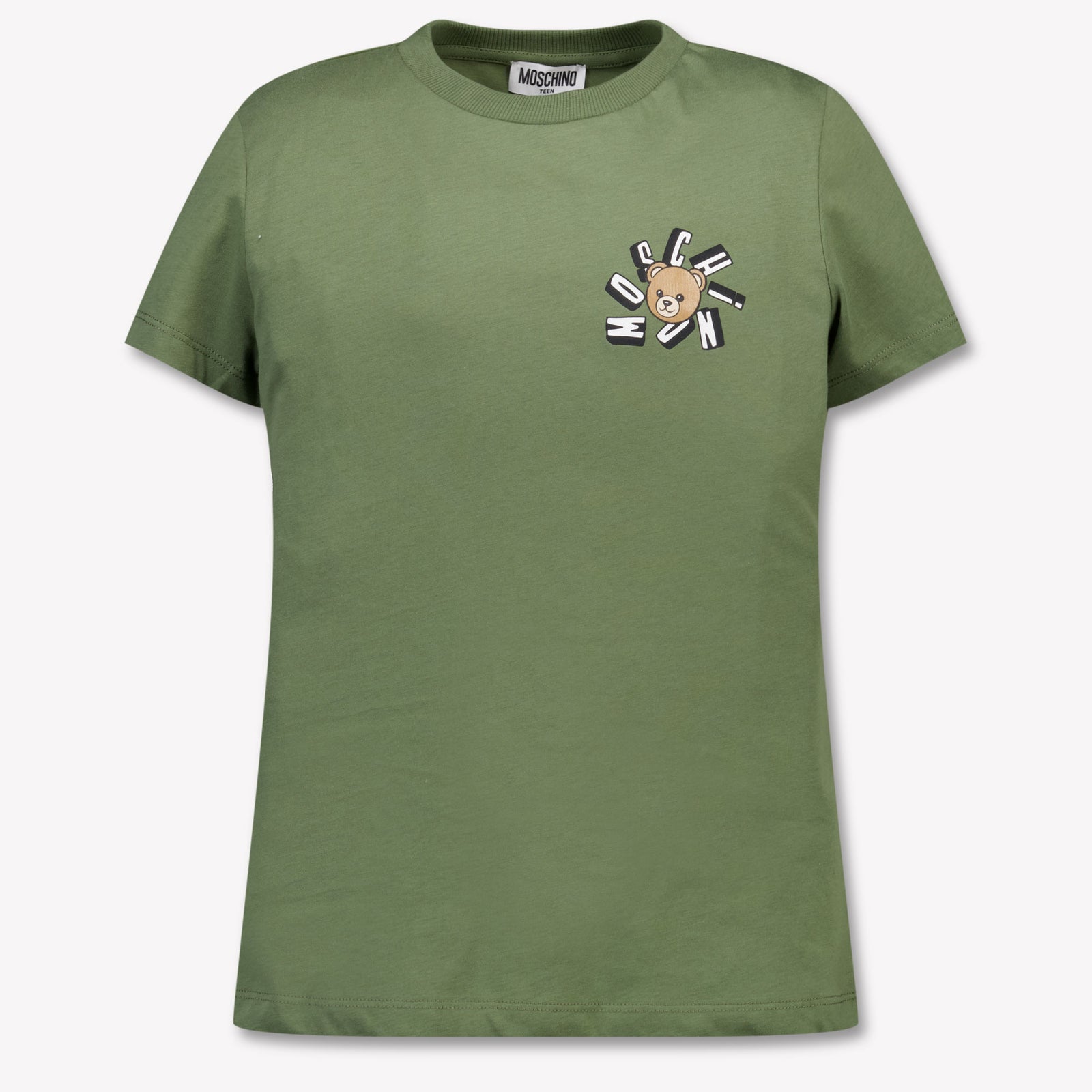 Moschino Kinder Jongens T-Shirt In Army