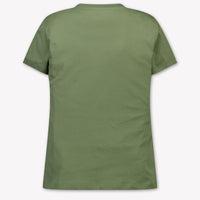 Moschino Kids Boys T-Shirt In Army