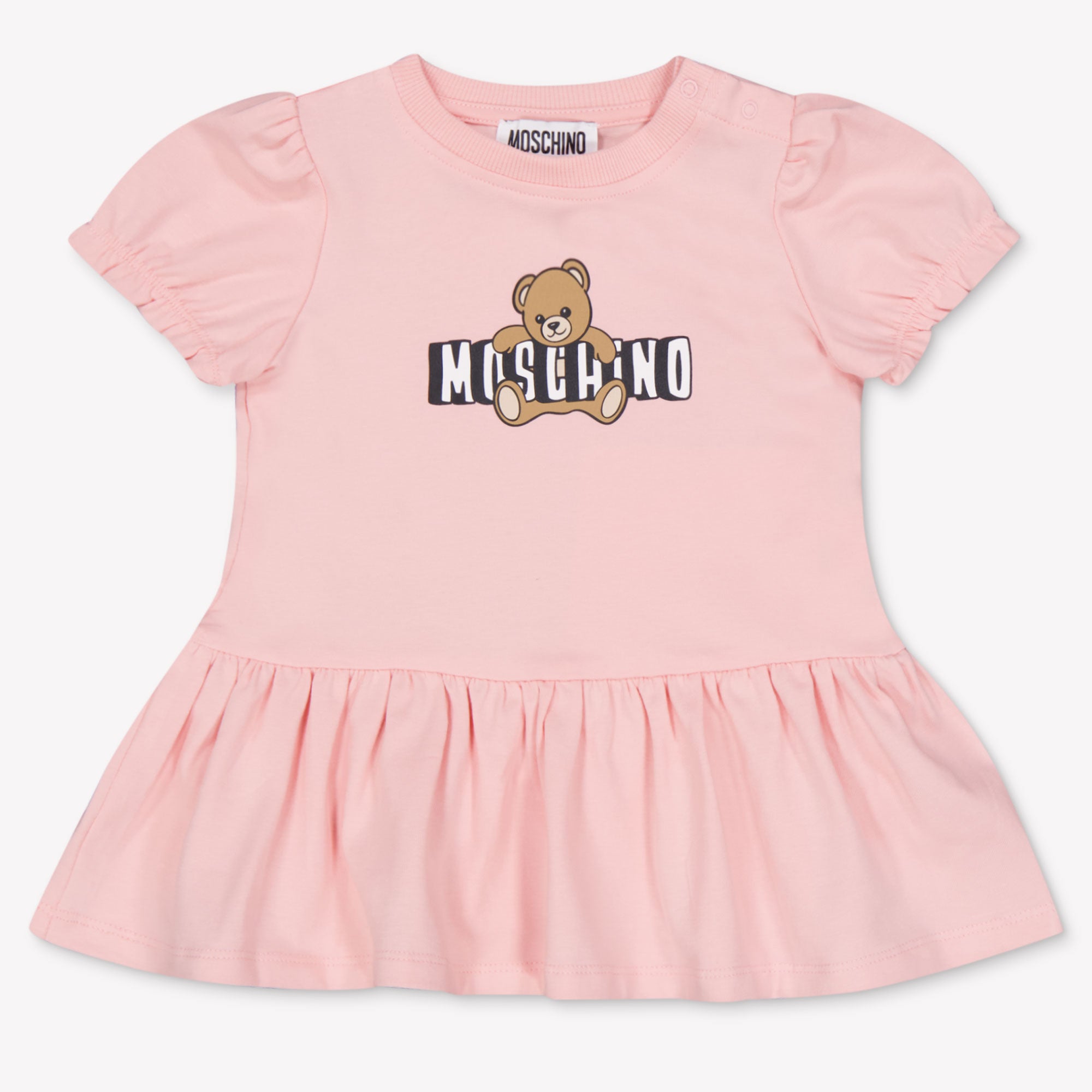 Moschino Baby Girls Dress In Light Pink