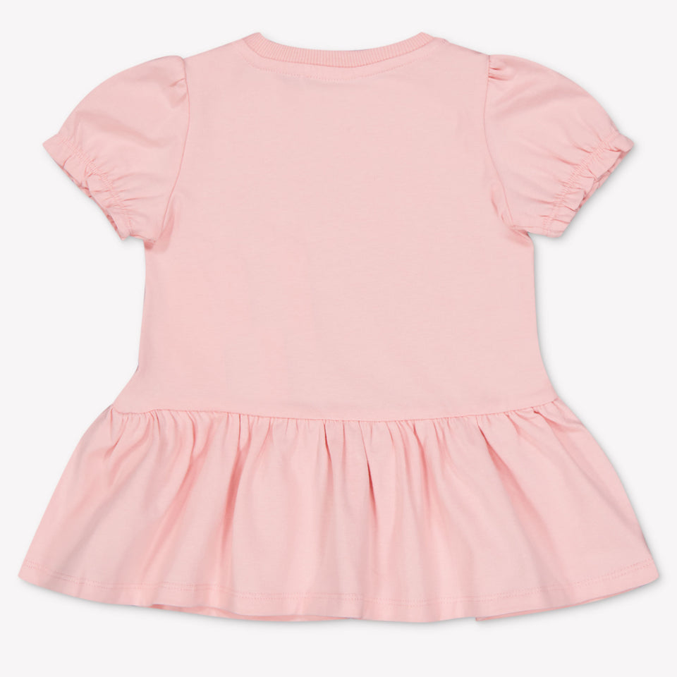 Moschino Baby Meisjes Jurk In Licht Roze