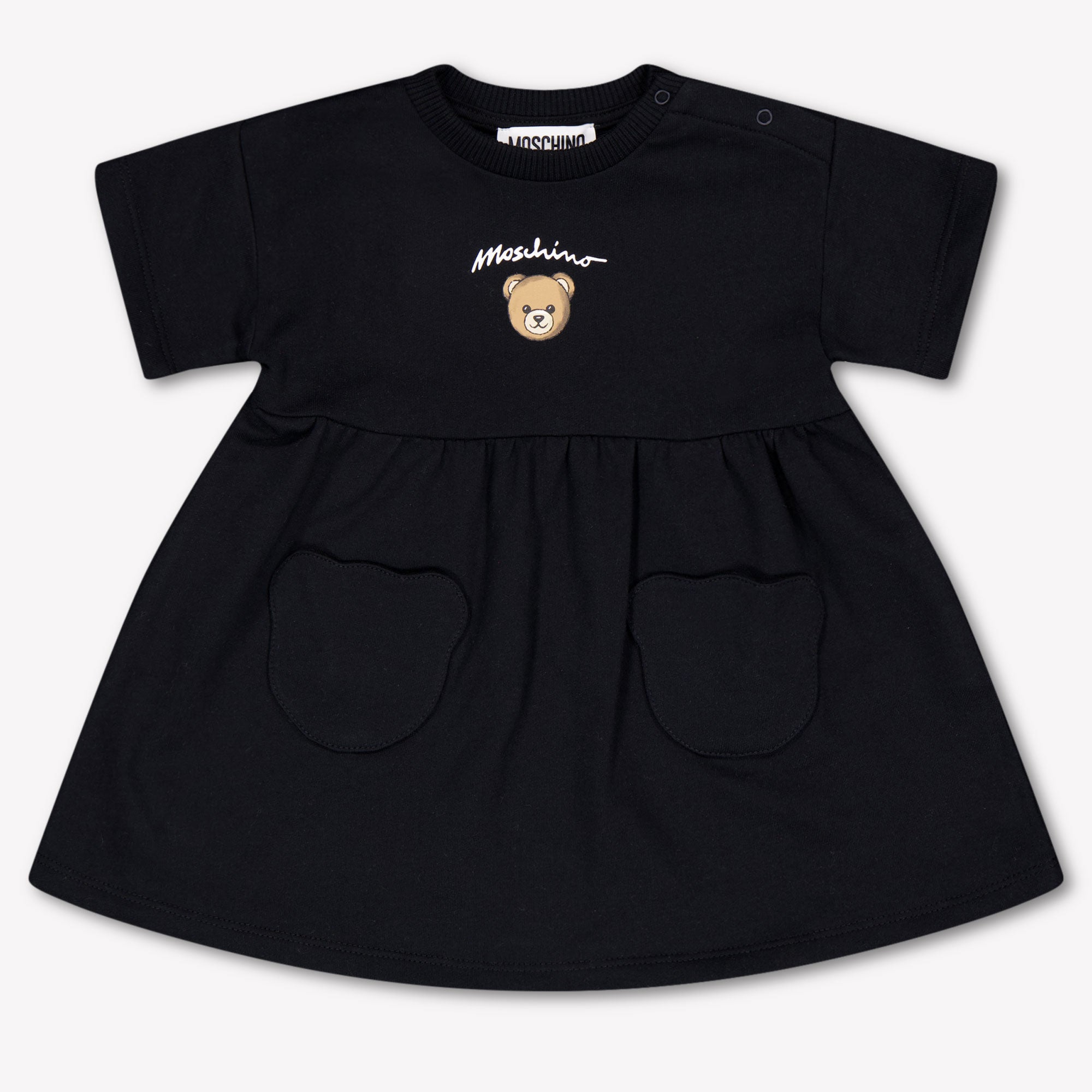 Moschino Baby Meisjes Jurk In Zwart