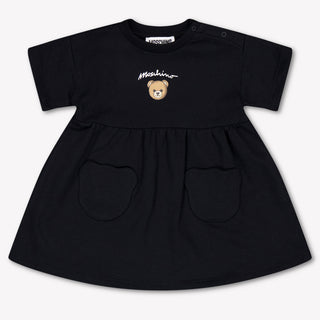Moschino Baby Meisjes Jurk In Zwart