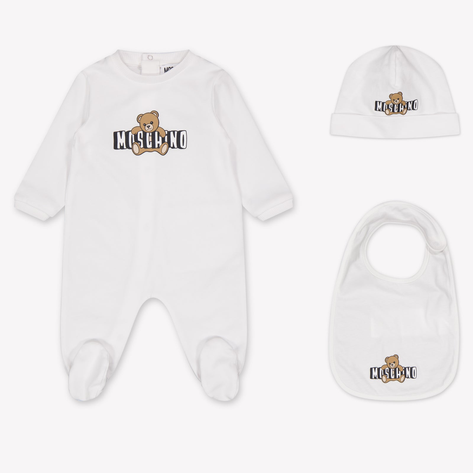 Moschino Baby Unisex Boxpakjes in Wit