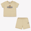 Moschino Baby Boys Sets in Beige