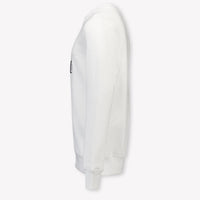Moschino Kinder Unisex Trui In Wit