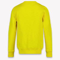 Moschino Kinder Unisex Trui In Geel