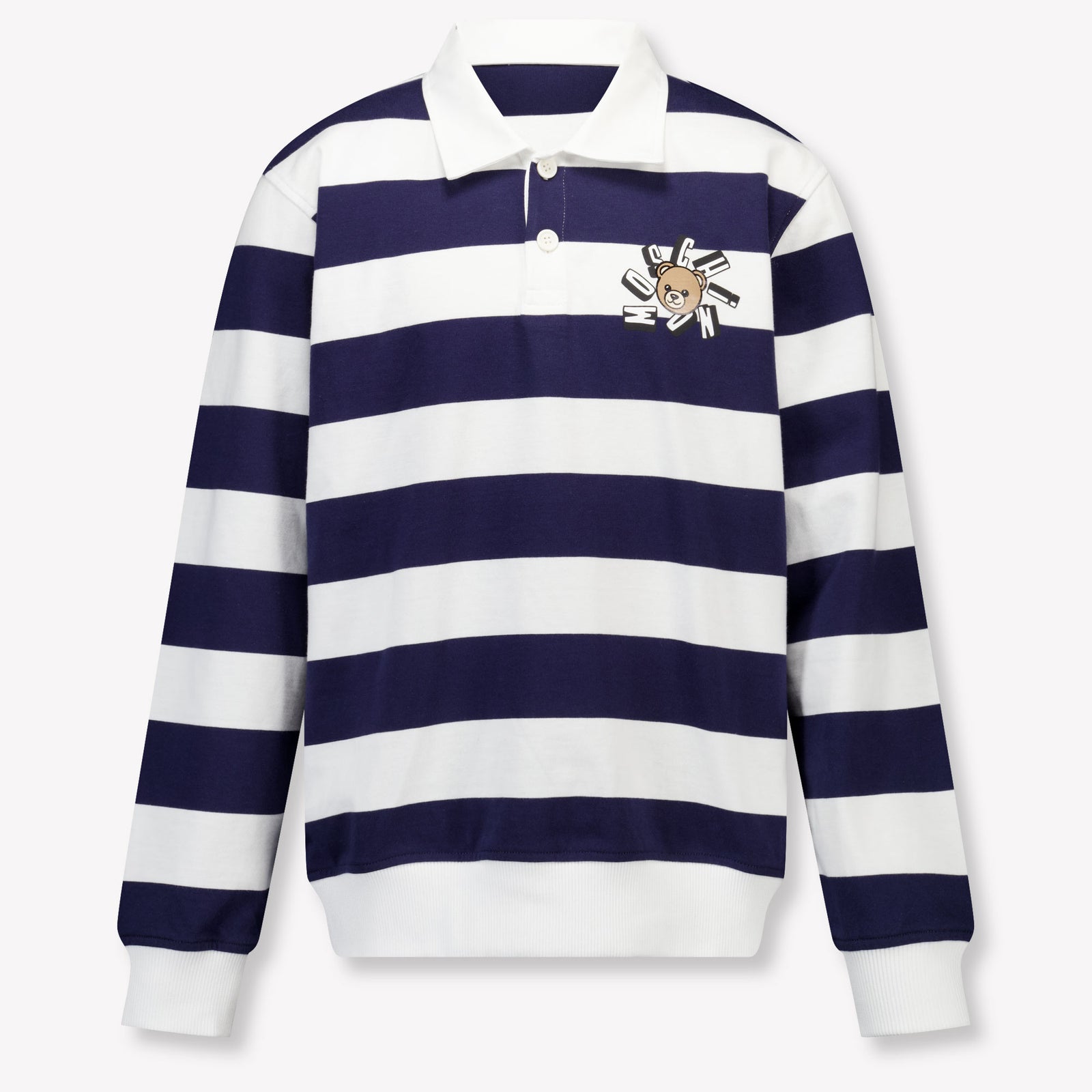 Moschino Kids Boys Sweater In Navy
