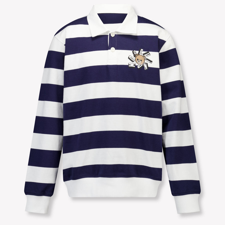 Moschino Kinder Jongens Trui In Navy