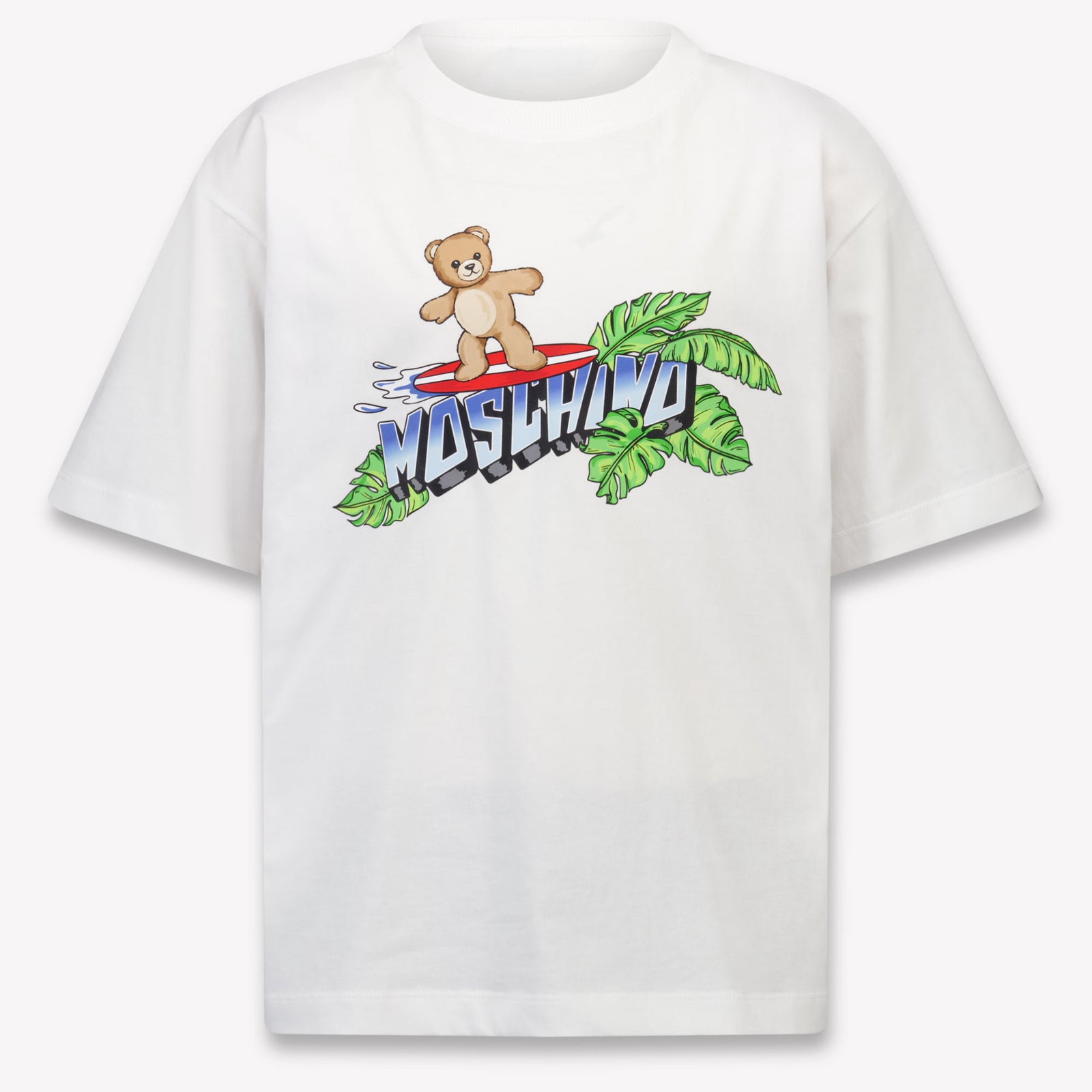 Moschino Kids Boys T-Shirt In White