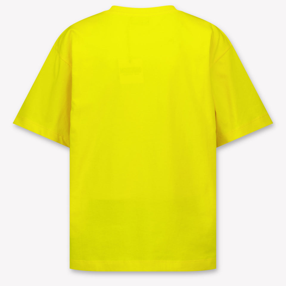 Moschino Kids Boys T-Shirt In Yellow