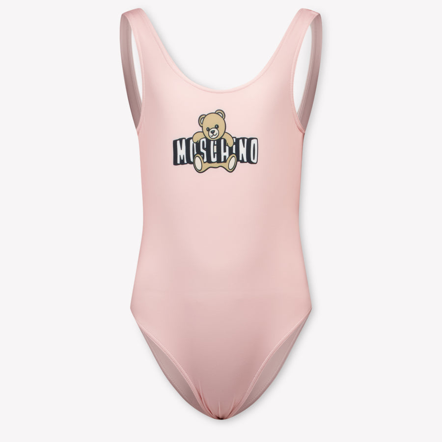 Moschino Kinder Meisjes Zwemkleding In Licht Roze