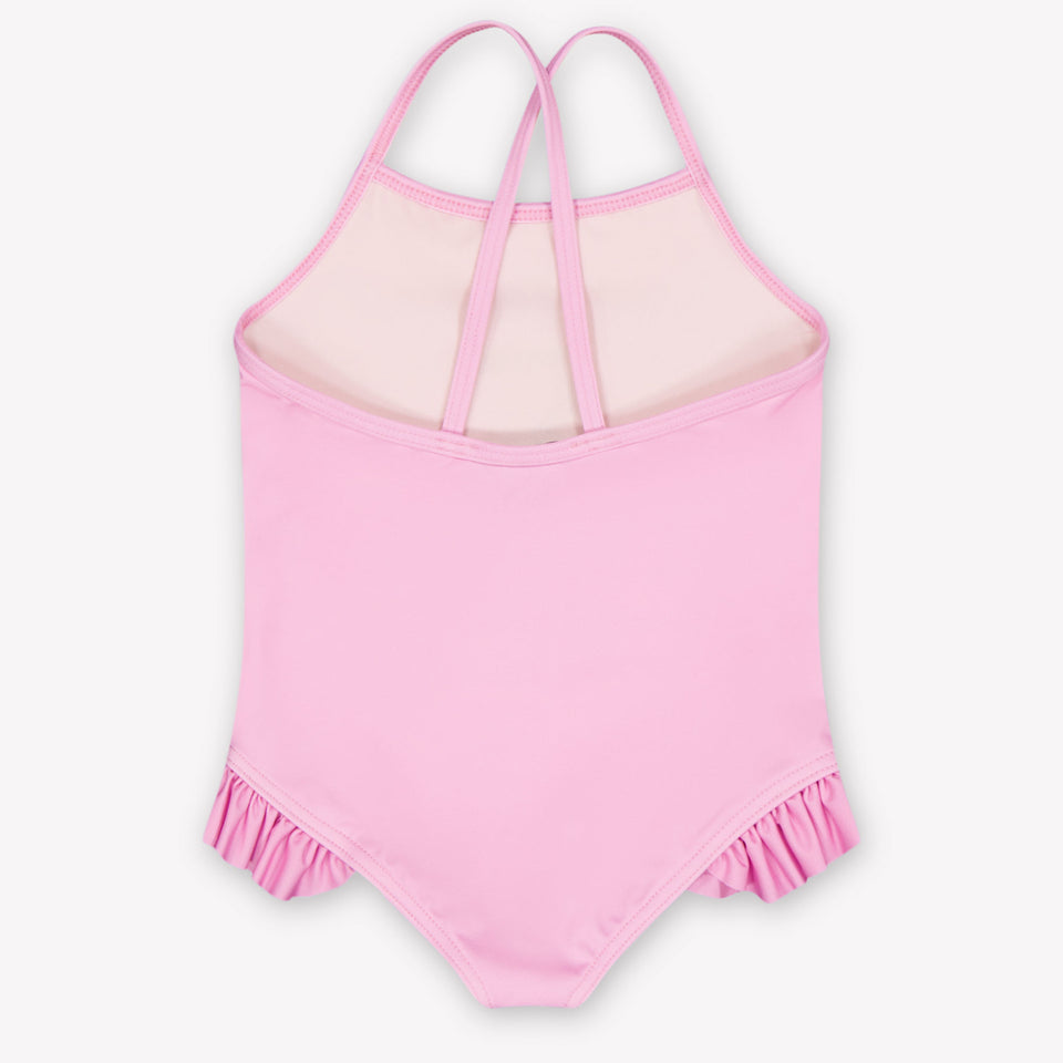 Moschino Baby Girls Swimwear In Pink