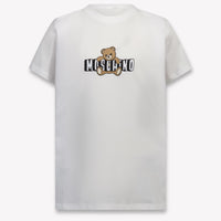 Moschino Kids Unisex T-Shirt In White
