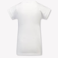 Moschino Kinder Meisjes Jurk In Wit