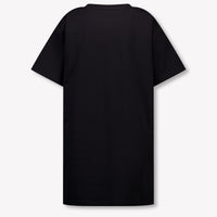Moschino Kids Girls Dress In Black