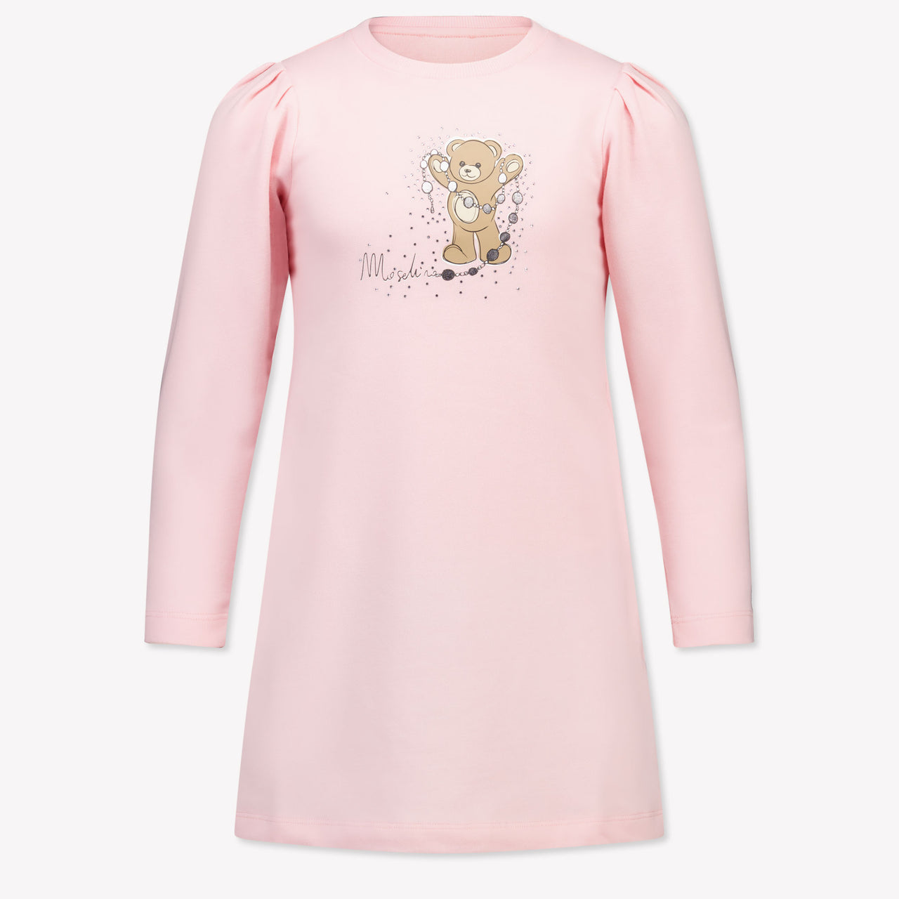 Moschino Kinder Meisjes Jurk In Licht Roze