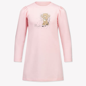 Moschino Kinder Meisjes Jurk In Licht Roze